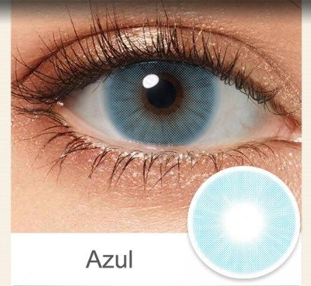 Unisex Contact Lenses, Natural and Beauty Collection Cosmetic Contact Lenses, 12 Months Disposable with Case