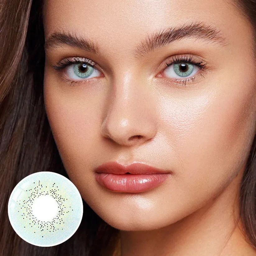 Unisex Contact Lenses, Natural and Beauty Collection Cosmetic Contact Lenses, 12 Months Disposable with Case