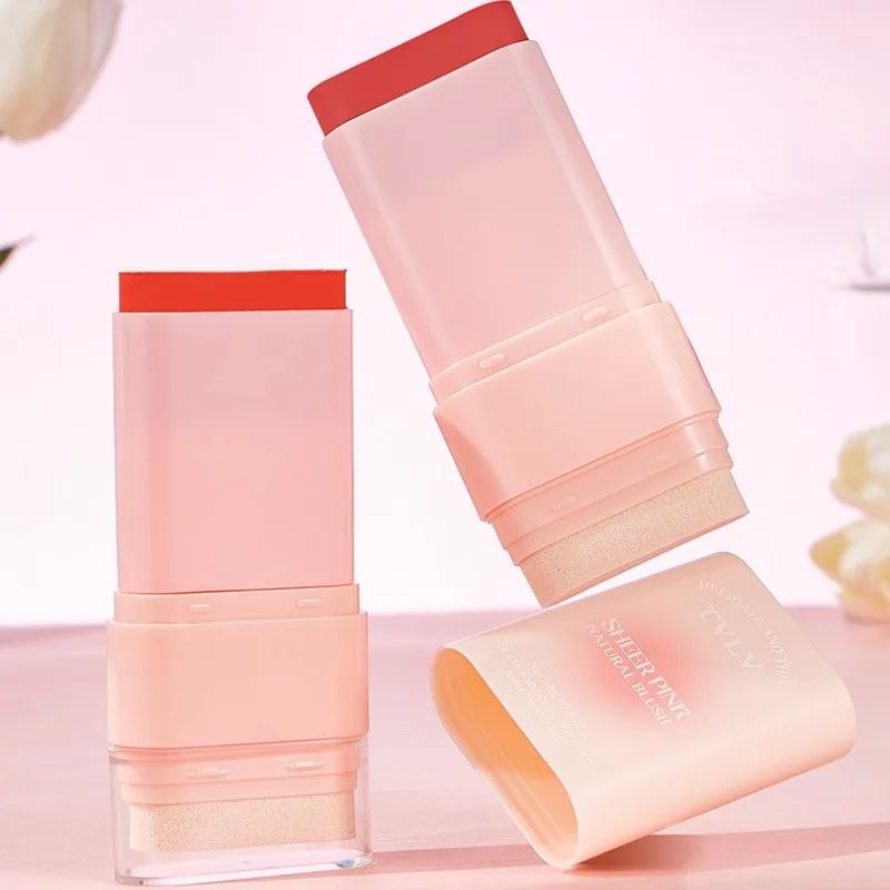 【Clearance Sale】Multi Functional Blush Stick Waterproof Long Lasting Easy Color Delicate Moisturing Pink Blush In Bar Matte Cosmetics Stick