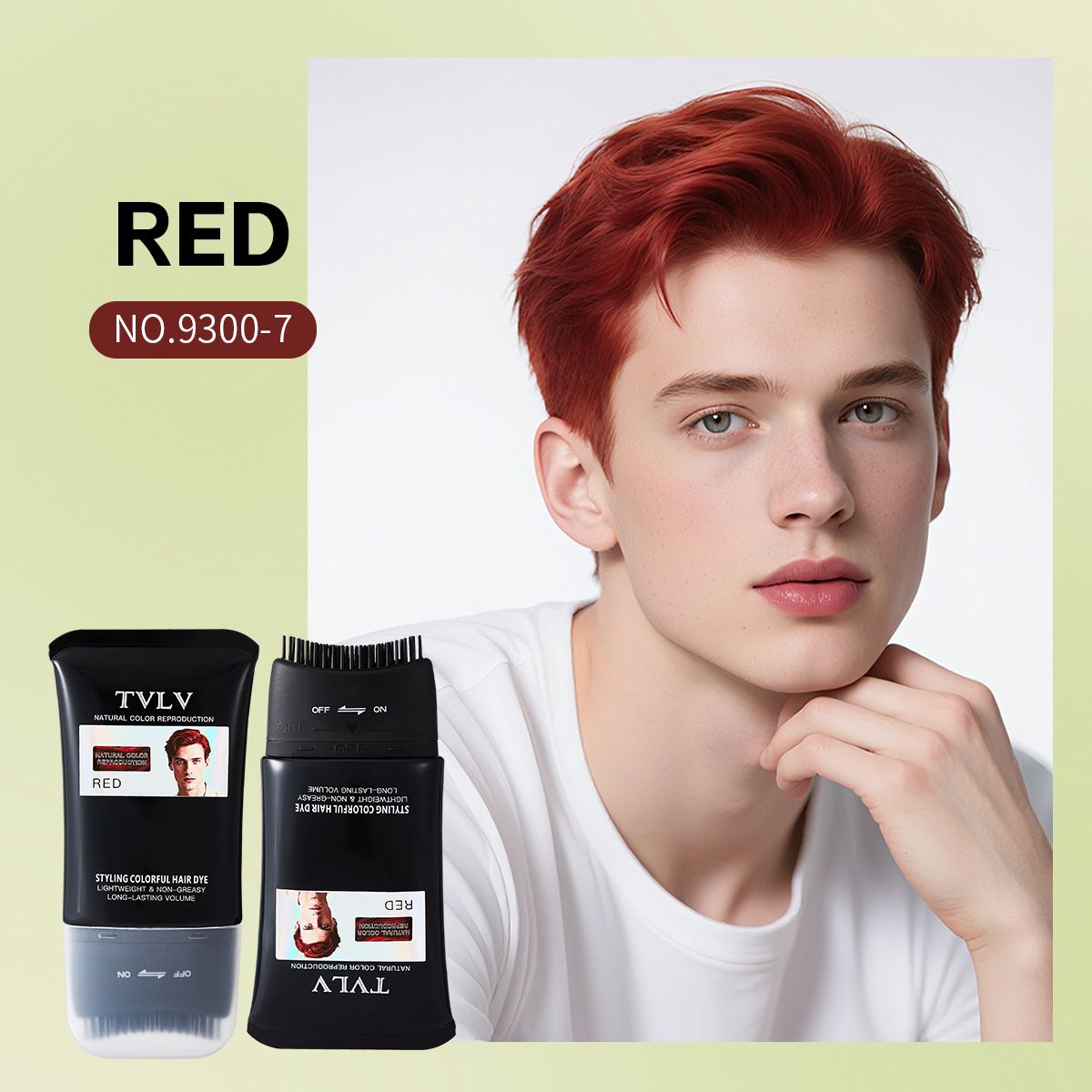 【Clearance Sale】Hair Coloring Comb, 120g Safe Hair Coloring Root Touch-Up, Waterproof Practical Hair Coloring Applicator Comb Covers Gray Hair, Gray Hair Coloring Brush Combs