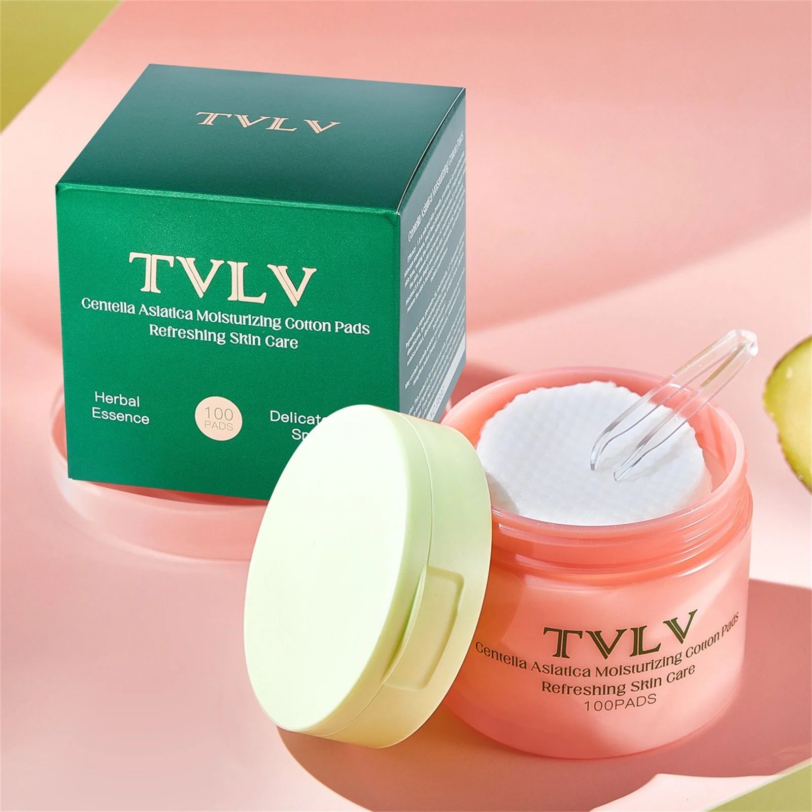 【Clearance Sale】Korean Dark & Wrinkle Minimizing Toner Pads Hydrating With Mucin Centella Asiatica Peptides For Marks & Hyperpigmentation 100 Count 20ML