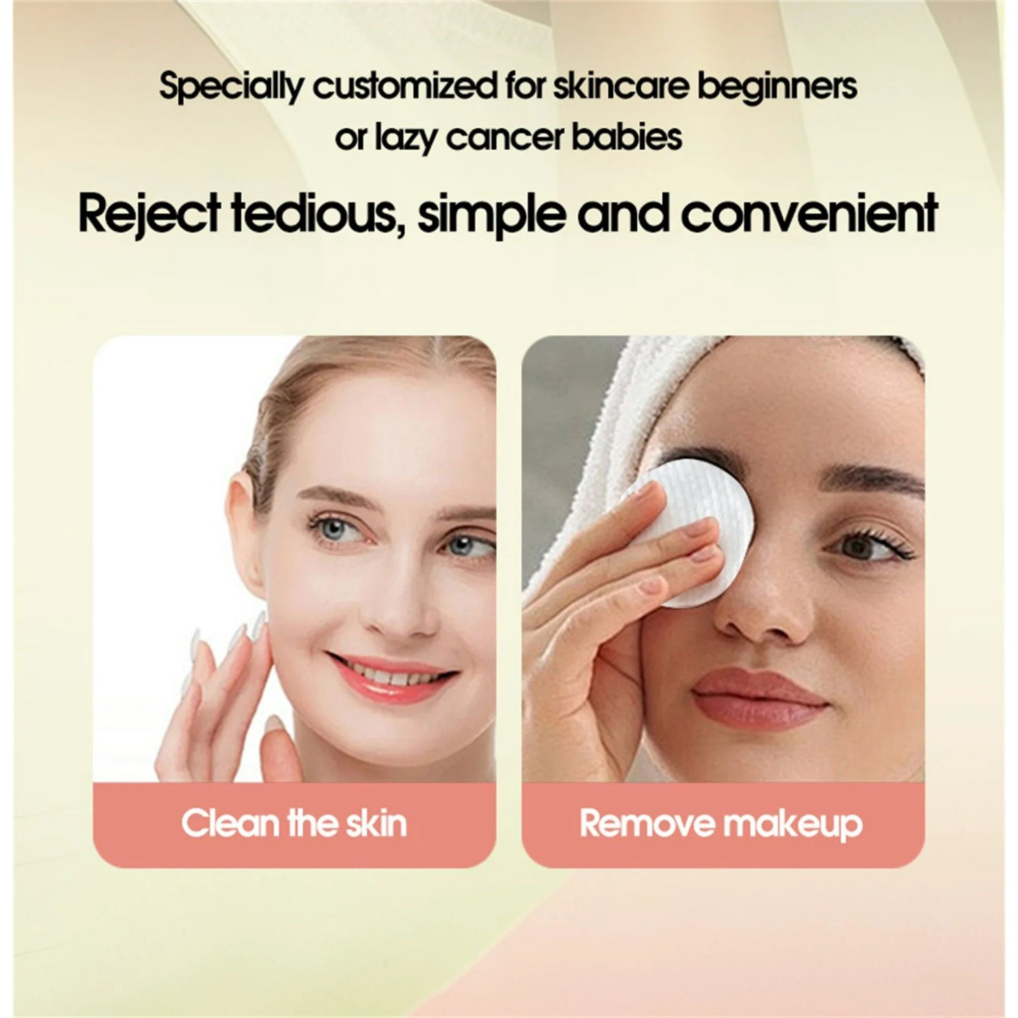 【Clearance Sale】Korean Dark & Wrinkle Minimizing Toner Pads Hydrating With Mucin Centella Asiatica Peptides For Marks & Hyperpigmentation 100 Count 20ML