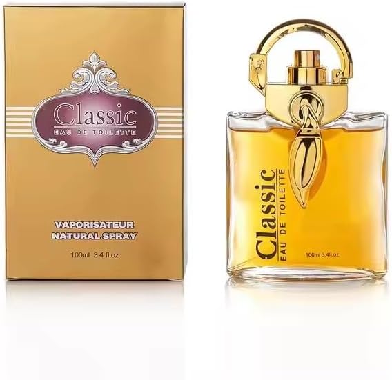 Elegant Men'S Perfume, Sultan Amber Perfume Spray - 100ml/3.4oz Eau de Toilette with Classic Golden Oil, Long-Lasting And Elegant Scent, Intense, Refreshing and Floral, Ideal for Daily Wear
