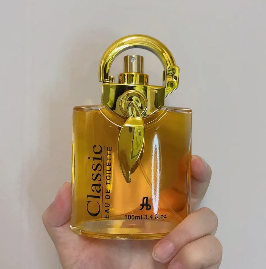 Elegant Men'S Perfume, Sultan Amber Perfume Spray - 100ml/3.4oz Eau de Toilette with Classic Golden Oil, Long-Lasting And Elegant Scent, Intense, Refreshing and Floral, Ideal for Daily Wear
