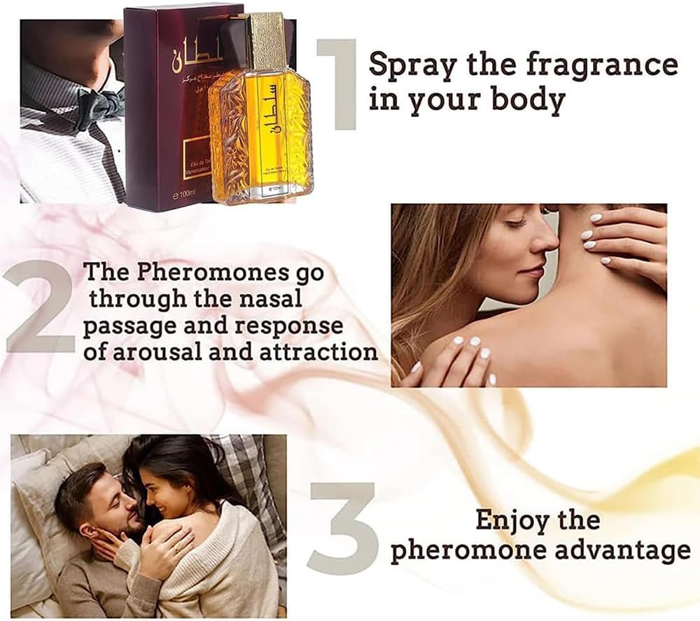 100ML Dubai Men's Perfume - Elegant Long Lasting Scent, Dubai Sultan Gold Fragrances Fragrances Oil, Unique Halal Toilette Perfumes, Arabian Retro Perfumes for Men More Attractive