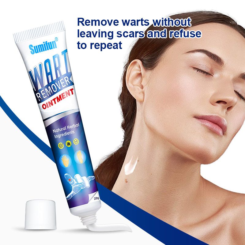 Sumifun Skin Tag Remover, 20g Wart Removal Cream for Effective and Safe Results. Gently Removes Corns on Feet and Hands, Keeps Skin Smooth and Healthy