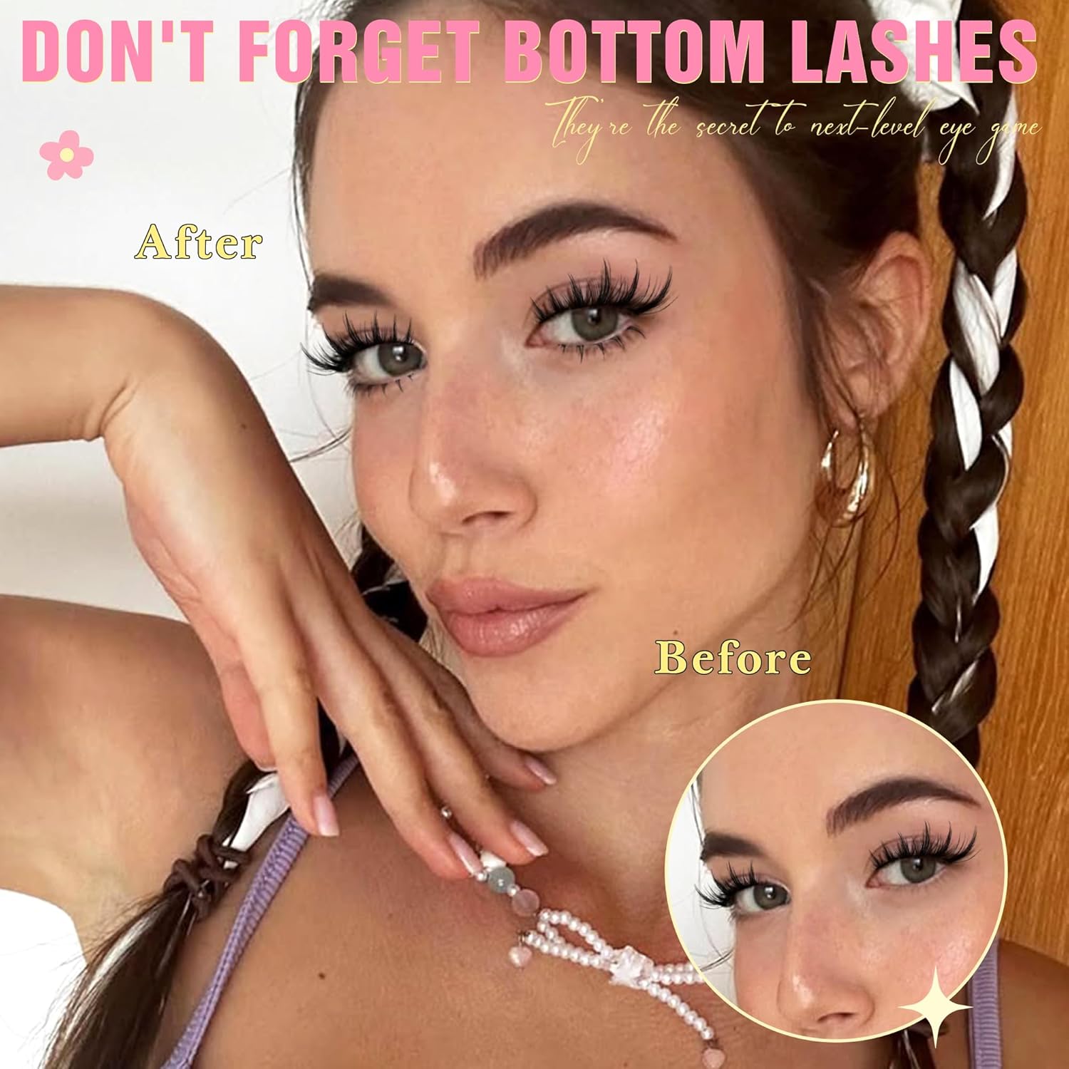 Cluster Lashes 168 pcs Wispy Lash Clusters D Natural Eyelashes Extensions 9-16mm Mix 30D+40D Individual Lashes with Lash Glue,Remover and Seal Tweezers Thin Band Eyelashes Cluster for DIY Lash Extensi