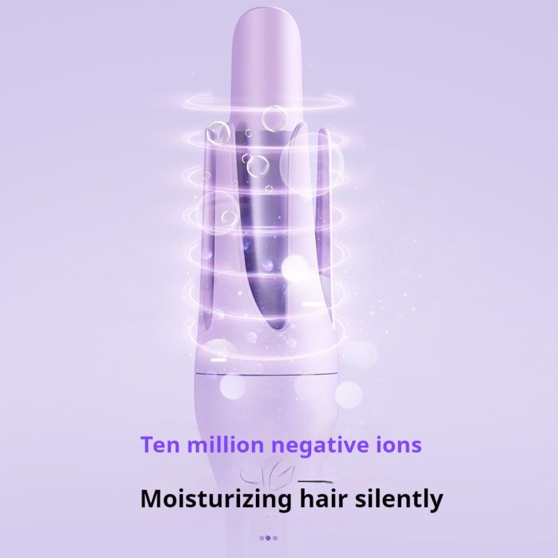 【Clearance Sale】28mm Rotating Curling Iron for Effortless Waves and Beach Curls, Auto Hair Curler with  3 Temperature, Fast Heating for Hair Styling