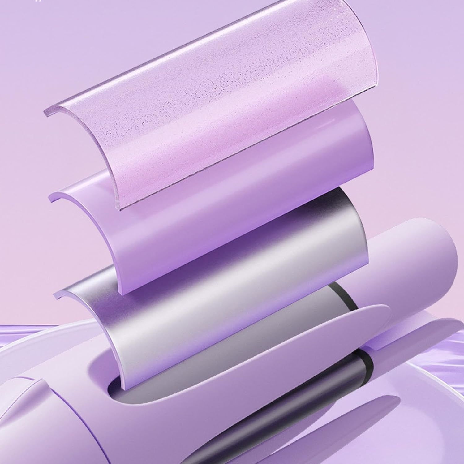 【Clearance Sale】28mm Rotating Curling Iron for Effortless Waves and Beach Curls, Auto Hair Curler with  3 Temperature, Fast Heating for Hair Styling