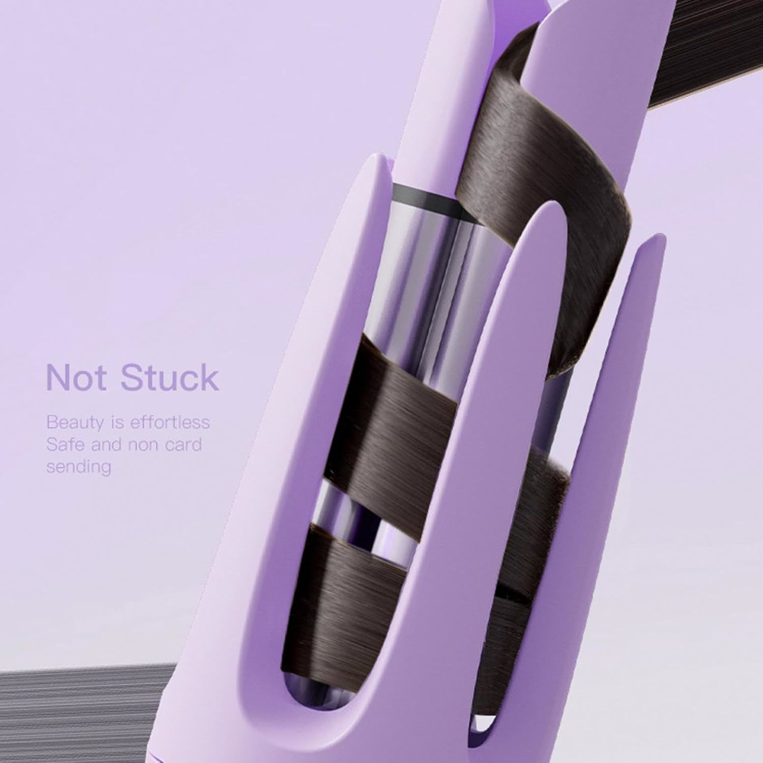 【Clearance Sale】28mm Rotating Curling Iron for Effortless Waves and Beach Curls, Auto Hair Curler with  3 Temperature, Fast Heating for Hair Styling