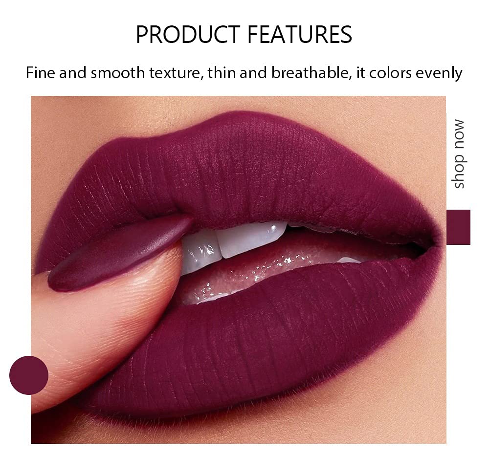 【Clearance Sale】5 in 1 Matte Lipstick,Multicolor Combination Lipsticks Velvety High Pigment Lip Makeup Non-marking Lip Gloss Moisturizing Long Lasting Lips Cosmetics Makeup