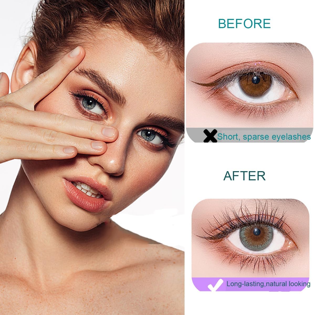 Eyelash Curler - Ergonomic Design for All Eye Shapes, Precision Curl Control, Superior Long- Lasting Curl, Gentle on Lashes, Easy to Use