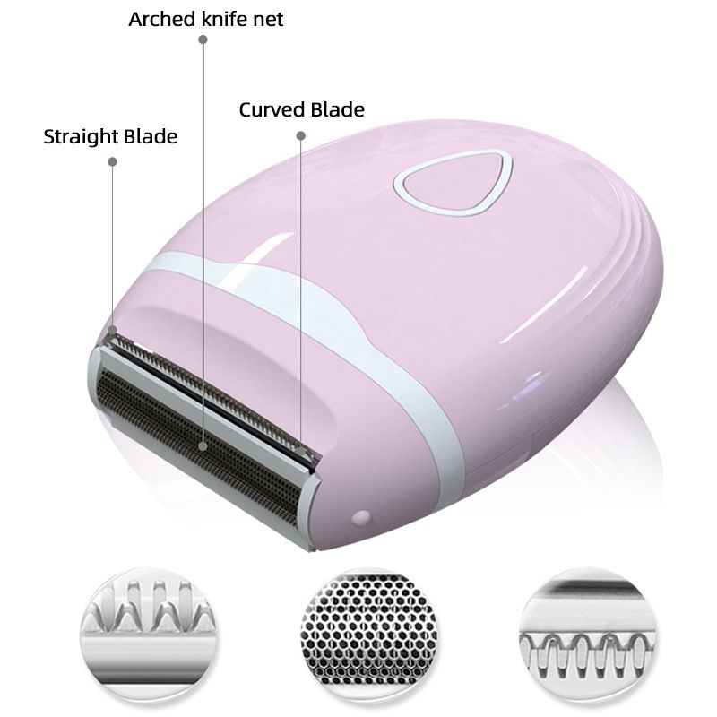 Portable Electric Shaver for Women - No Batteries, Detachable Head, Ideal for Bikini Legs & Underarms, Mechanical Shaving, 36V or Below, Bikini Hair Removal | Modern Aesthetic | Compact Design