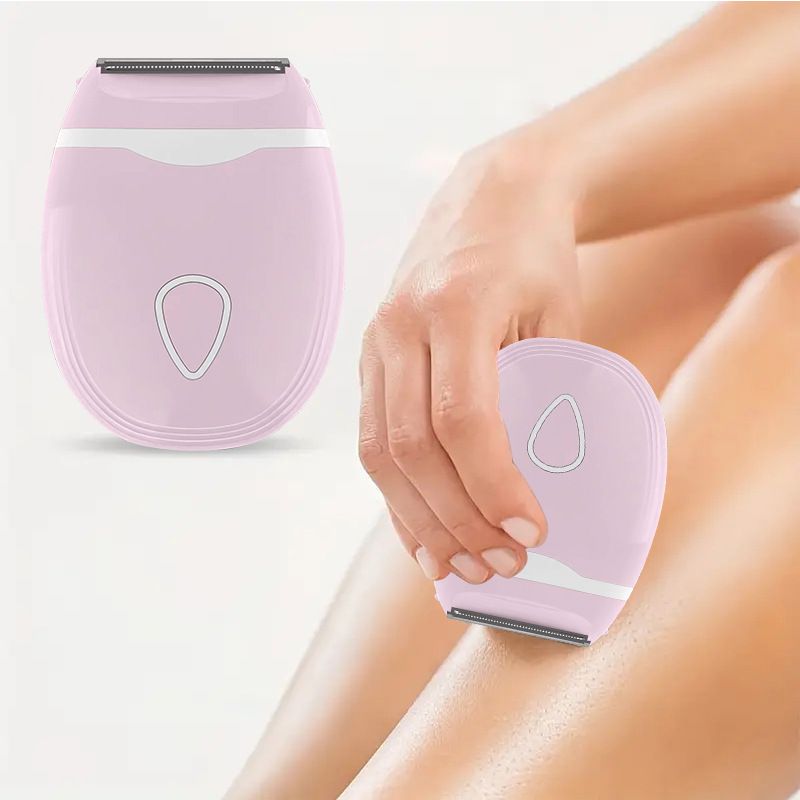Portable Electric Shaver for Women - No Batteries, Detachable Head, Ideal for Bikini Legs & Underarms, Mechanical Shaving, 36V or Below, Bikini Hair Removal | Modern Aesthetic | Compact Design
