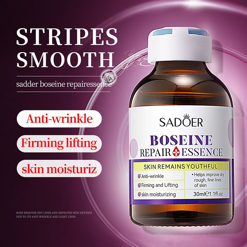 【Clearance Sale】SADOER 30ml Boseine Repair Essence,Moisturizing Retinol Boseine Kojic Acid Anti Aging Essence Wrinkle Skin Care Facial Serum