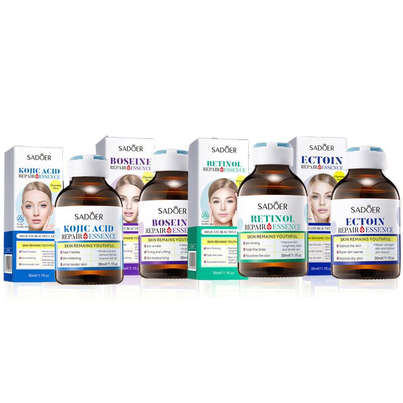 【Clearance Sale】SADOER 30ml Boseine Repair Essence,Moisturizing Retinol Boseine Kojic Acid Anti Aging Essence Wrinkle Skin Care Facial Serum