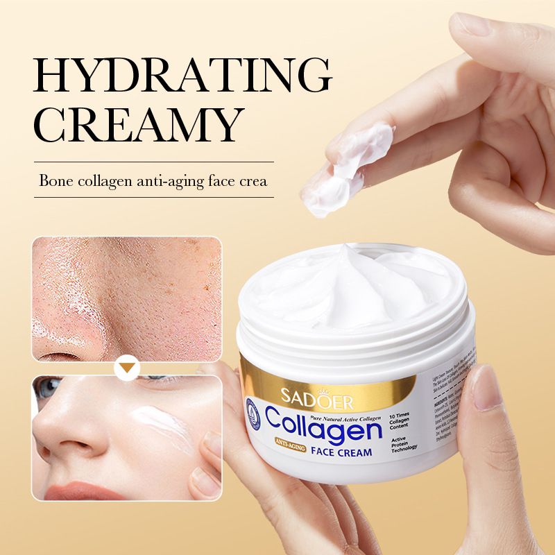 【Clearance Sale】SADOER Hydrating Face Cream,Deep Cleansing Long Lasting Moisturizing Facial Cream,Daily Non-sticky Face Moisturizer for Face and Body