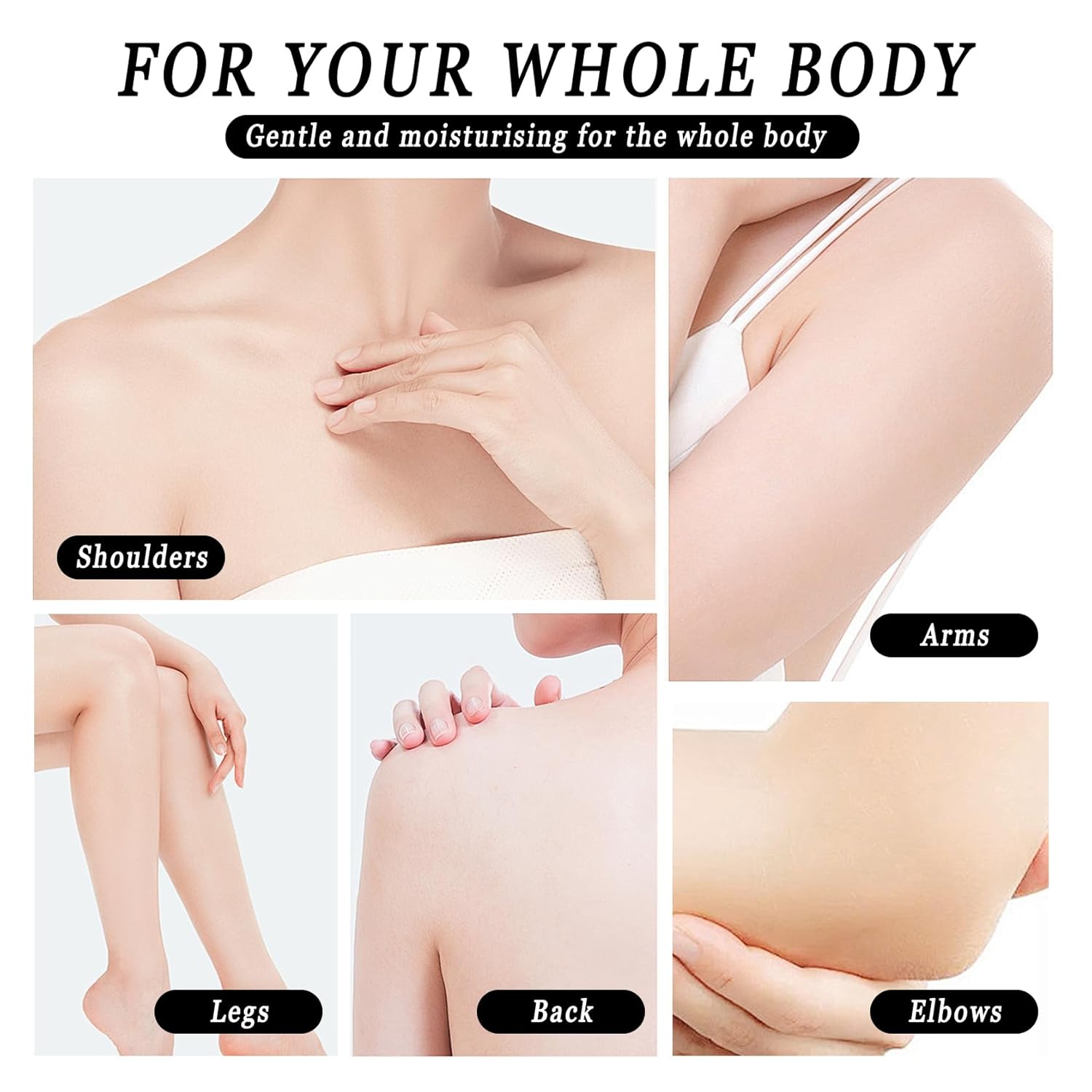 【Clearance Sale】SADOER Premium Body Scrub to Exfoliate & Moisturize Skin,Deep Cleansing Body Exfoliator Scrub for Men & Women,Long Lasting Hydrating Smooth exfoliating Body Salt Scrub