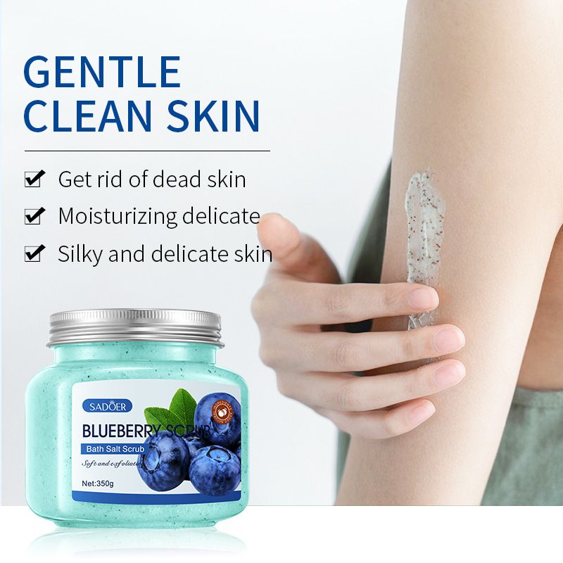 【Clearance Sale】SADOER Premium Body Scrub to Exfoliate & Moisturize Skin,Deep Cleansing Body Exfoliator Scrub for Men & Women,Long Lasting Hydrating Smooth exfoliating Body Salt Scrub