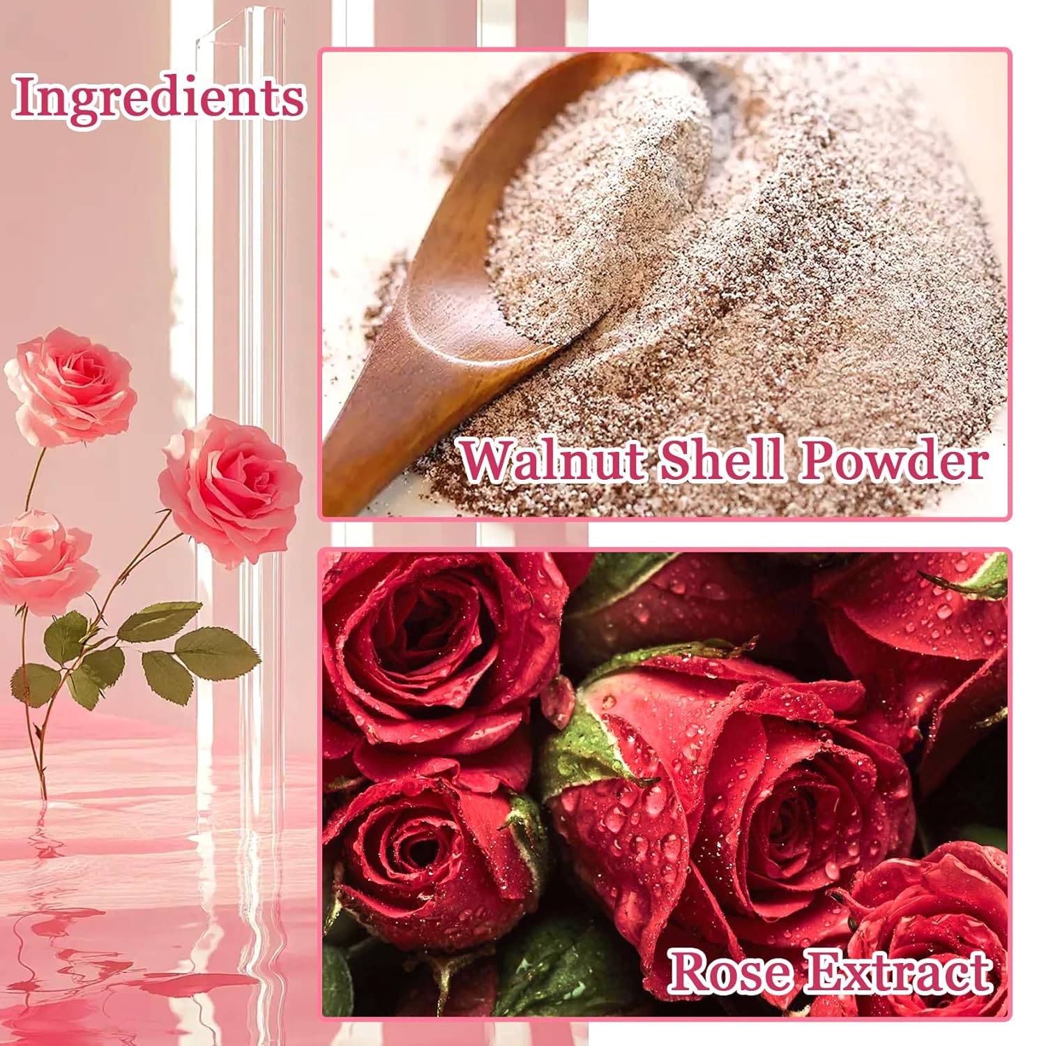 【Clearance Sale】SADOER Premium Body Scrub to Exfoliate & Moisturize Skin,Deep Cleansing Body Exfoliator Scrub for Men & Women,Long Lasting Hydrating Smooth exfoliating Body Salt Scrub