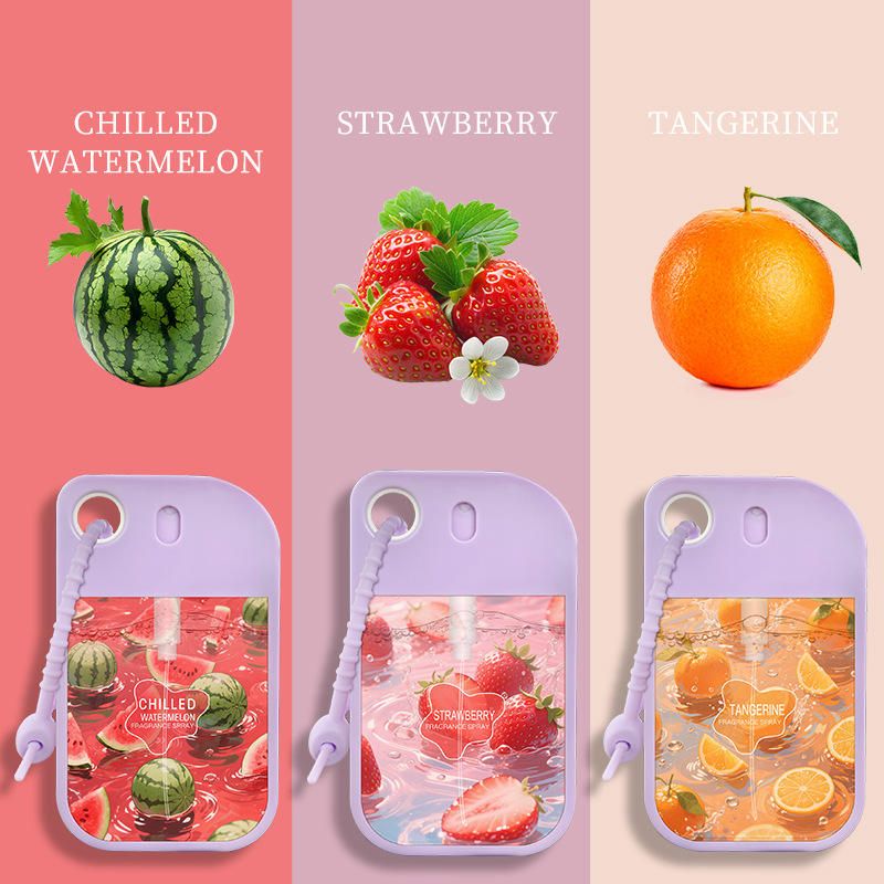 【Clearance Sale】Hydrating Hand Sanitizer Spray with Keychain Travel Size Scented Hand Sanitizer Spray Portable Pocket for Purse Backpack Outdoor Travel Adults Office Staff Teacher Nurse