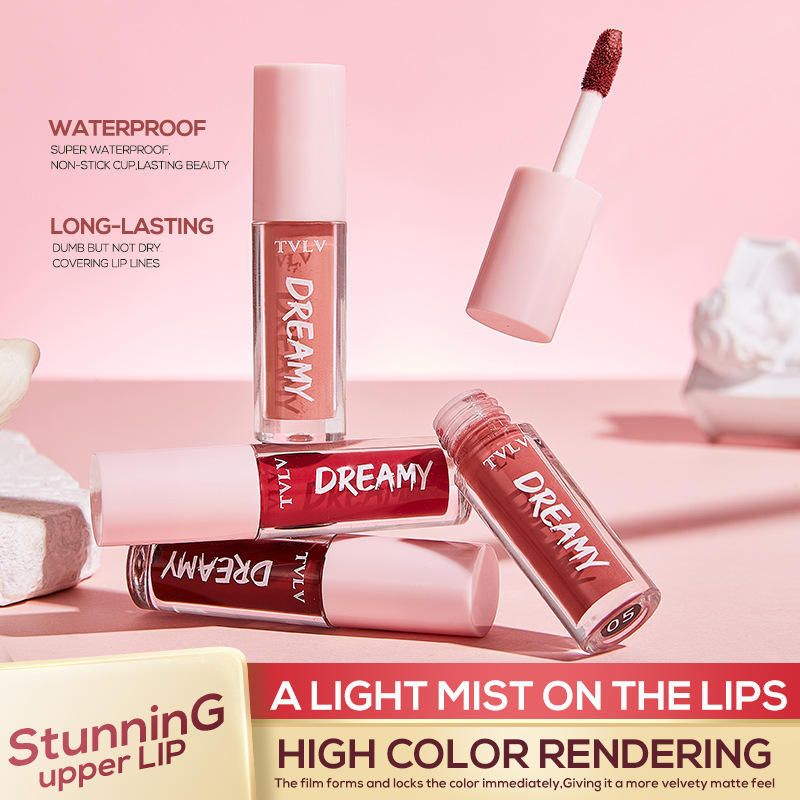 【Clearance Sale】10 Pieces/Set Lip Gloss Velvet Lipstick: Waterproof and Long-Lasting Lip Gloss Women's Moisturizing Lipstick Set