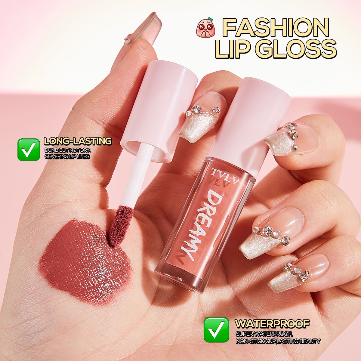 【Clearance Sale】10 Pieces/Set Lip Gloss Velvet Lipstick: Waterproof and Long-Lasting Lip Gloss Women's Moisturizing Lipstick Set