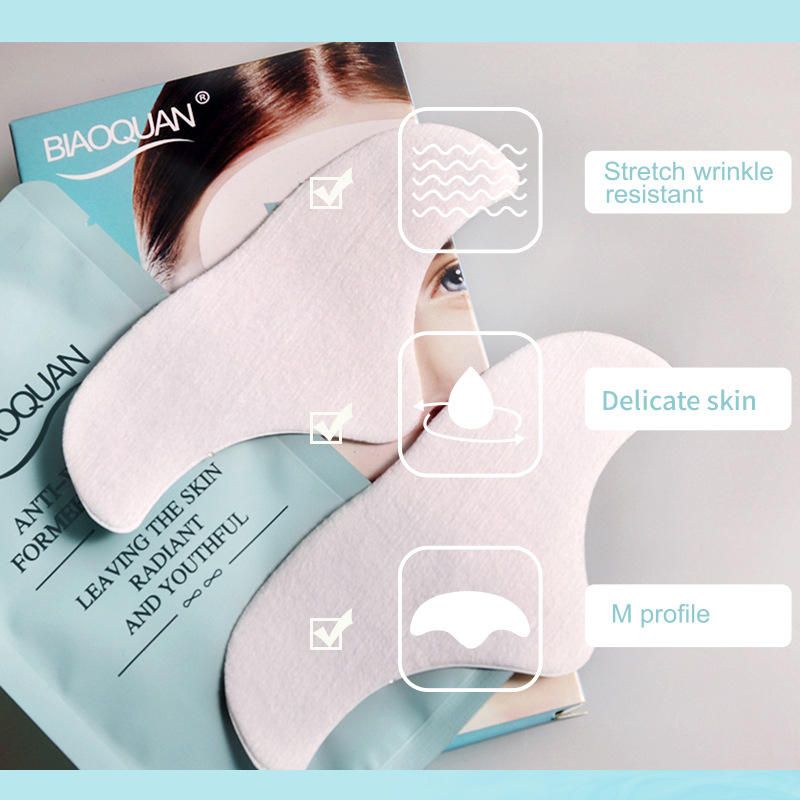 【Clearance Sale】10Pcs Forehead Wrinkle Patches, Anti-Wrinkle Facial Patches, Wrinkles Treatment Patches, Girls Women for Face Overnight to Smoothing Fine Frown Lines