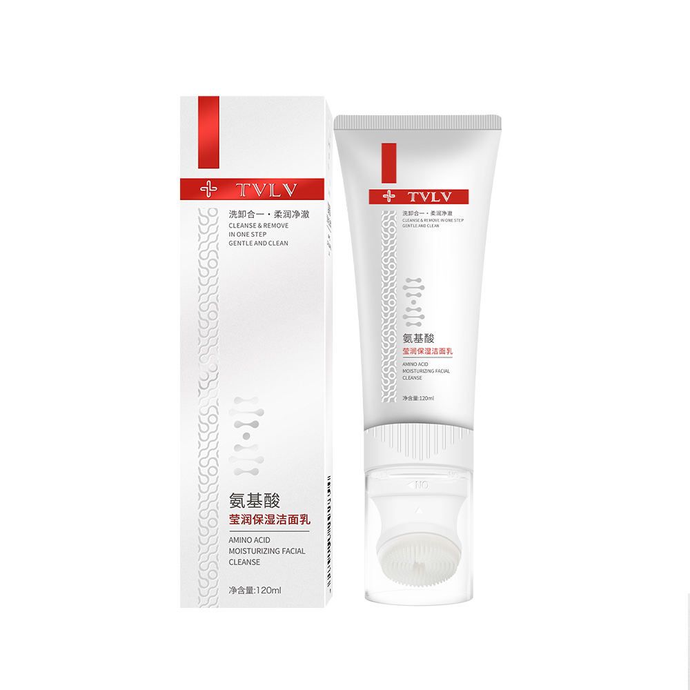【Clearance Sale】Amino Acid Cleansing Foam, Gentle Korean Face Wash, Comfortable without Irritation, Removes Makeup, Sebum & dirt effectively, for clean, soothed and smooth skin, 120ml