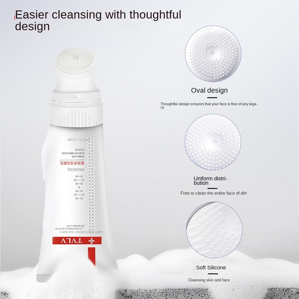 【Clearance Sale】Amino Acid Cleansing Foam, Gentle Korean Face Wash, Comfortable without Irritation, Removes Makeup, Sebum & dirt effectively, for clean, soothed and smooth skin, 120ml