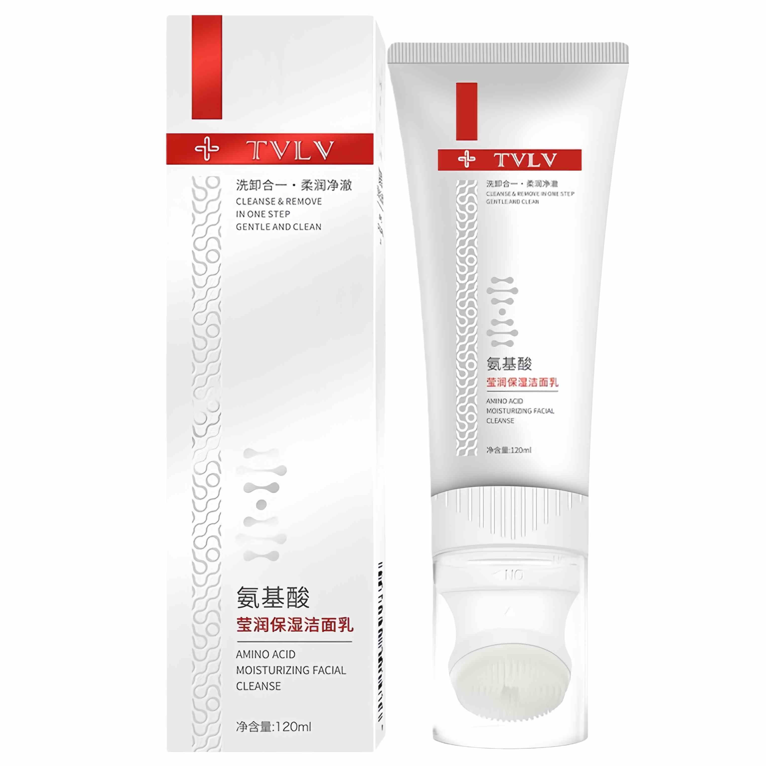 【Clearance Sale】Amino Acid Cleansing Foam, Gentle Korean Face Wash, Comfortable without Irritation, Removes Makeup, Sebum & dirt effectively, for clean, soothed and smooth skin, 120ml