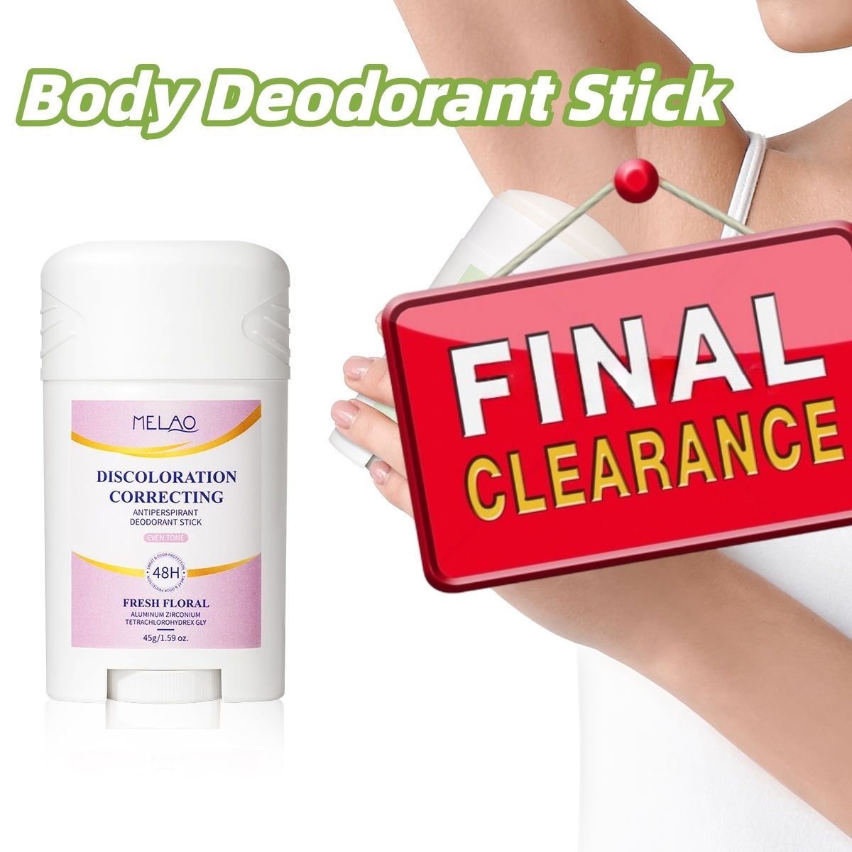 【Clearance Sale】Whole Body Deodorant Stick,Mini Deodorant,Solid Perfumes For Women,Fresh Long Lasting Fragrance,Multi-Use Odour Control,Natural Formula For Sensitive Skin,For Excessive Sweating