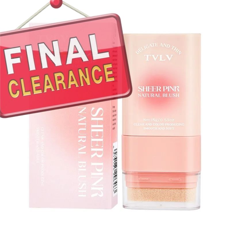 【Clearance Sale】Multi Functional Blush Stick Waterproof Long Lasting Easy Color Delicate Moisturing Pink Blush In Bar Matte Cosmetics Stick