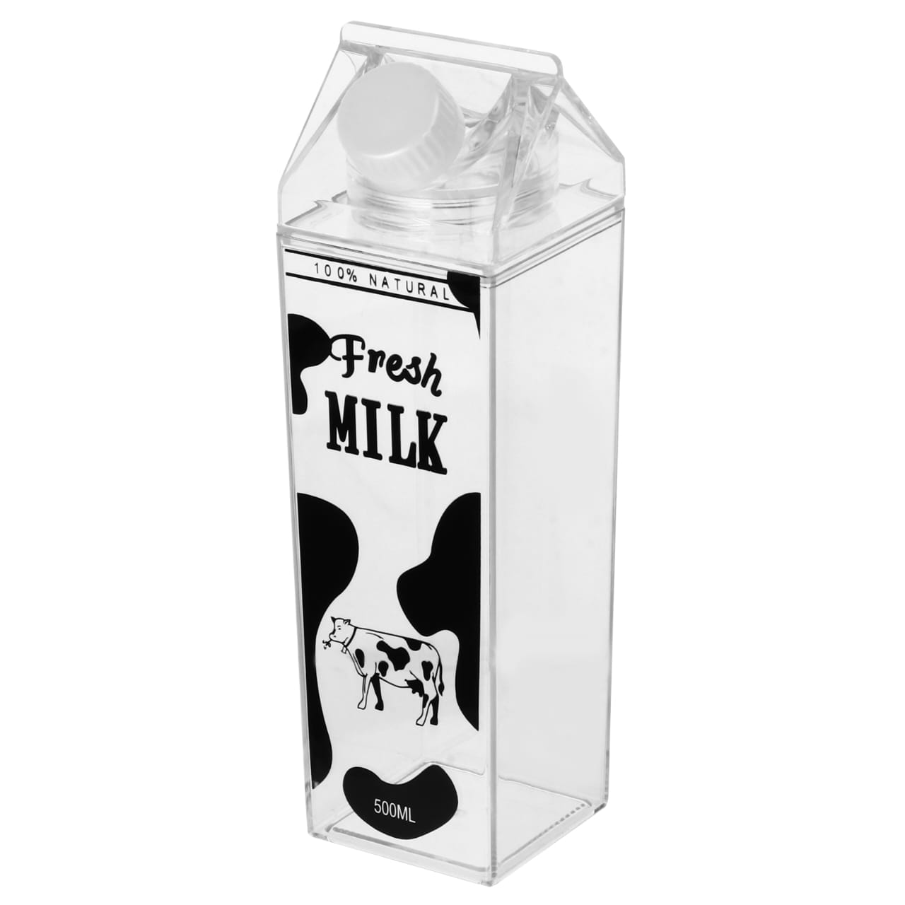 Acrylic fresh milk bottle