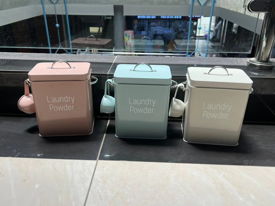 Laundry Powder Tin