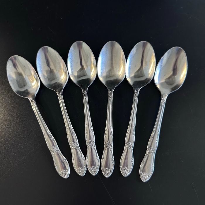 Jamespot Stainless Steel Spoons – 60-Piece Set, Durable & Rust-Resistant Cutlery for Home, Events, Catering & Restaurants – Elegant Table Spoons for Daily Use