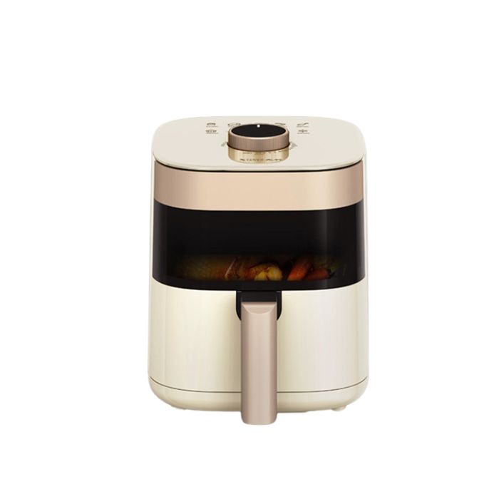 Orange Xianke Large-Capacity Air Fryer – Oil-Free, Non‑Stick Rapid Air Cooker with Adjustable Temperature & Timer (Ideal for Healthy Family Meals)