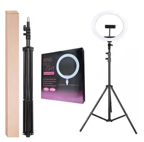 💡📸 LJJ Professional LED Ring Light – Available in 18” & 22” with Tripod, Phone Holders & Multiple Light Modes 🔥❄️