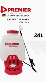 [ Clearance Sale] 🌾 Premier 20L Heavy-Duty Rechargeable Knapsack Battery Sprayer – Model 767-4DC | High-Pressure Agricultural Spray Pump for Herbicides, Pesticides, Watering, & Disinfectants 🚜💦