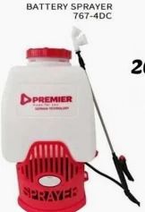 [ Clearance Sale] 🌾 Premier 20L Heavy-Duty Rechargeable Knapsack Battery Sprayer – Model 767-4DC | High-Pressure Agricultural Spray Pump for Herbicides, Pesticides, Watering, & Disinfectants 🚜💦