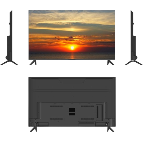 📺 DECHO 43-Inch Frameless Bluetooth Smart TV with WiFi, Netflix, YouTube, HDMI, USB & FREE Full Gift Combo Pack