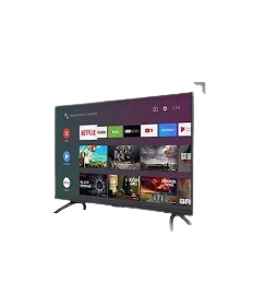 📺 Synix 43-Inch Frameless Android syinix TV with Bluetooth, Netflix, YouTube, Chromecast, HD Display, Digital Tuner + 8 FREE Gifts for Complete Home Setup 🎁