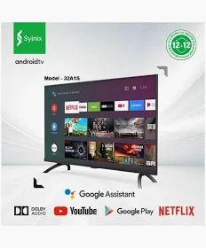 📺 Synix 43-Inch Frameless Android syinix TV with Bluetooth, Netflix, YouTube, Chromecast, HD Display, Digital Tuner + 8 FREE Gifts for Complete Home Setup 🎁