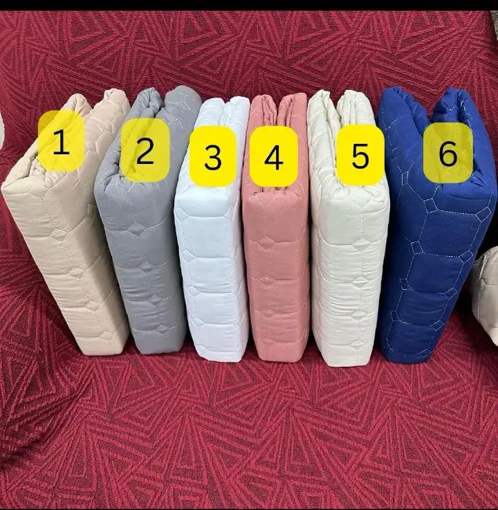 [ Clearance Sale] 🛏️ QUILTED WATERPROOF MATTRESS PROTECTOR – Ultra Soft, Multi-Color, Leak-Proof, Durable & Washable 🛡️🧺🩷💧