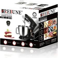 🎉 REBUNE Stand Mixer - 10l Capacity, Heavy Duty Stainless Steel Bowl, 2-Year Warranty, Beyond Imagination 💪🎨