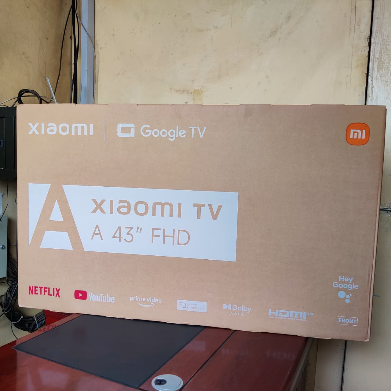 📺🔥 Upgrade your entertainment experience with the Xiaomi TV A 43" FHD Google TV 💯. This smart television is built for viewers who want a combination of clear picture quality, smart streaming access