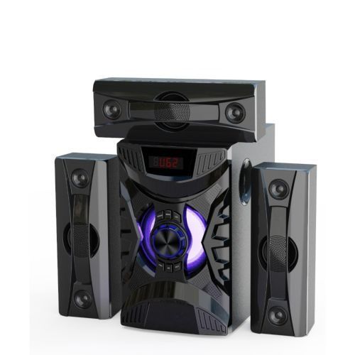 🔊 EUROKEN EK-610 3.1CH Multimedia Bluetooth Speaker System 🎶 20000W PMPO | USB | SD/MMC | FM | AUX | Remote | LED Display | DC 12V Compatible