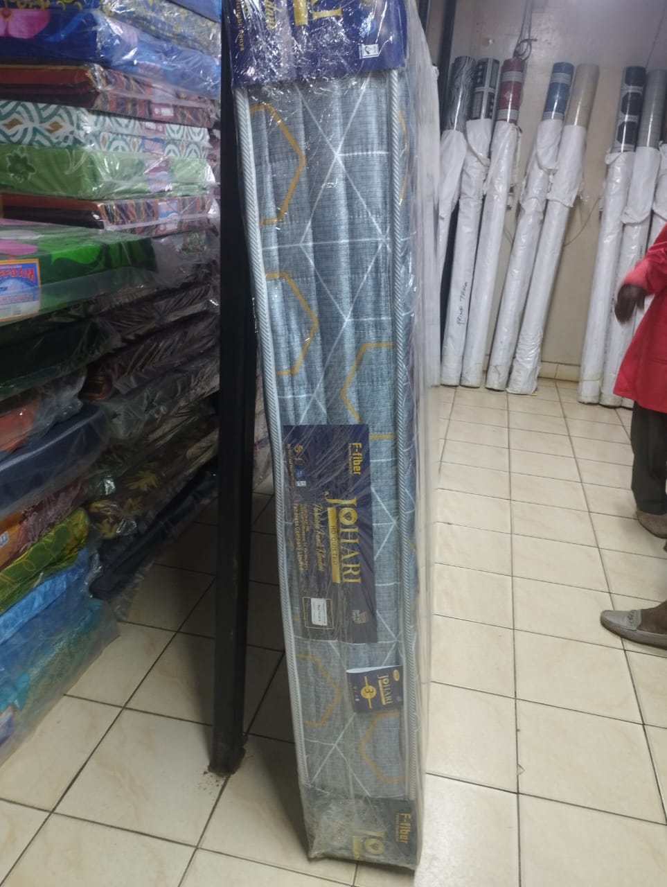 🛏️✨ Johari Orthopedic Fibre Mattress (4by 6) – 8-Inch BackCare Comfort 💼 Spine-Friendly Build 🌬️ Breathable Fibre Core 🛠️ Firm Support 🛡️ 3-Year Warranty 📦 Clean, Sealed Delivery