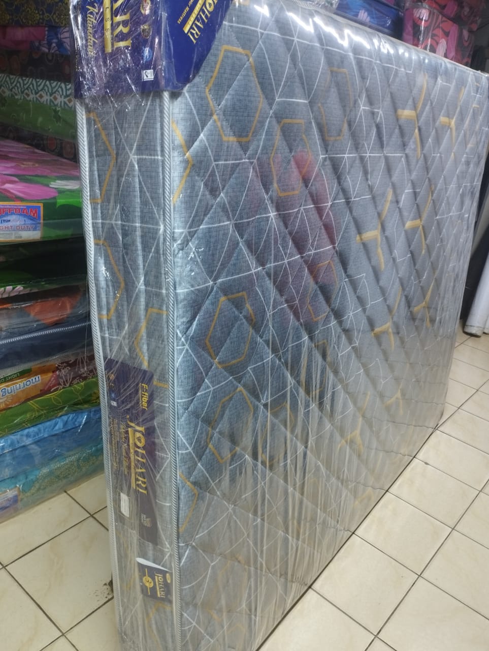 🛏️✨ Johari Orthopedic Fibre Mattress (4by 6) – 8-Inch BackCare Comfort 💼 Spine-Friendly Build 🌬️ Breathable Fibre Core 🛠️ Firm Support 🛡️ 3-Year Warranty 📦 Clean, Sealed Delivery
