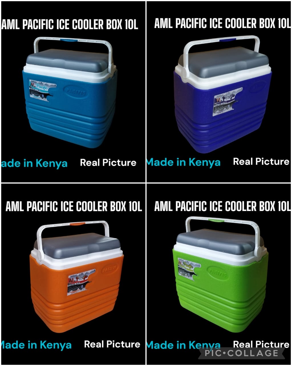 Pacific 10L Cooler Box 🧺❄️ Portable Ice Chest for Camping, Travel, Beach & Outdoor Adventures 🏕️ Keeps Drinks Cold for 12+ Hours 🌞 Strong, Stylish & Easy to Carry 🚙